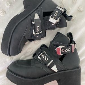 Havana Last Jeffrey Campbell Buckle Boots